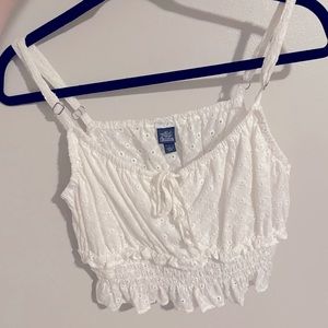 NEW Wild Fable White Cropped Tank Top